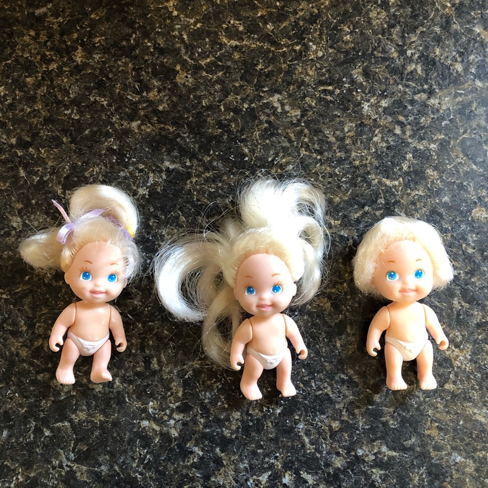 1990 Tyco Quints dolls.